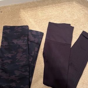 2 pair Spanx seamless leggings